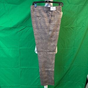 F.S.Classic Men's Gray Plaid Pants